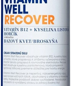 Vitamin Well Recover  Bazový kvet a broskyňa