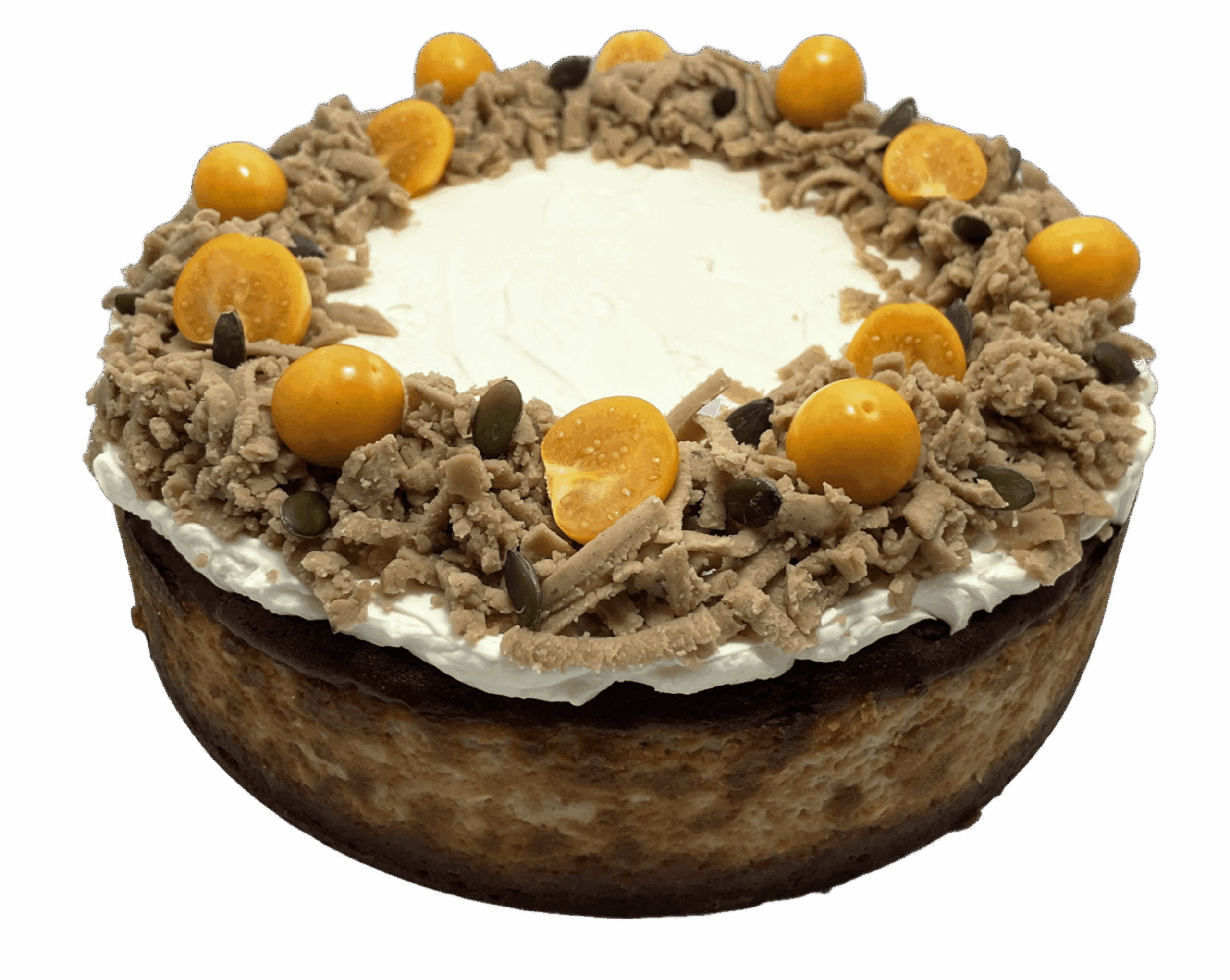Gaštanový cheesecake